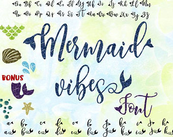 free download font little mermaid